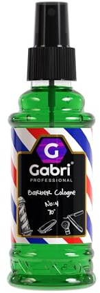 Gabri No4 After Shave Barber Cologne 150 ml - 70° Eau de Cologne für Herren, Friseur Köln, Entspannend, Beruhigend, Wohltuend, Erfrischend