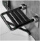 Chaises de Toilette Siège Pliant Siège de Douche Rabattable Mural avec Surface antidérapante et Tabouret - pour Salles de Bains, Couloirs, Balcons, Entrées