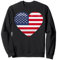 USA patriotische amerikanische Flagge Herren Damen Kinder Jungen Mädchen USA Sweatshirt