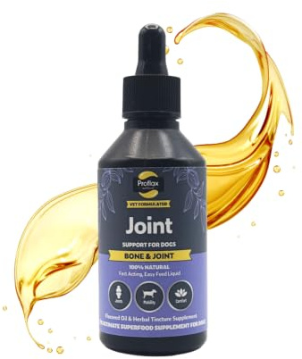 Proflax Joint Support for Dogs | Bone & Joint Mobility Supplement | Natural Support for Stiffness, Flexibility & Movement - 100ml
