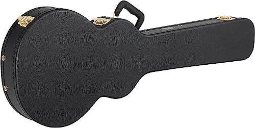 ROCKTILE E-Gitarrenkoffer Single Cut Style - Robuster Hartschalen-Formkoffer im klassischen Look
