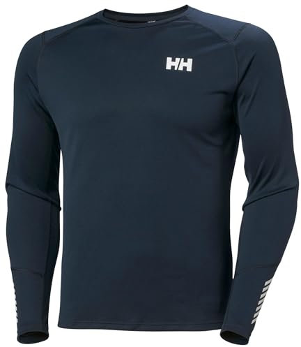 Helly Hansen Mens Lifa Active Crew Baselayer Jacket, 599 Navy, S EU