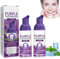 Lila Zahnpasta Weisse Zähne, Violette Zahncreme 60g, Zahnaufhellung Zahnpasta, Reinigung Zahnflecken, Reinigung der Zähne von Gerüchen, Frischer Atem, für alle Arten von Zähnen (2 Stück)