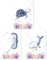 3 liebevoll designte Poster | Tiere Meerestiere Wal Schildkröte Seepferdchen | Dekoration für Kinderzimmer Babyzimmer Kinderbilder Geschenk für Mädchen Jungen | kräftiges Premium-Papier | DIN A4