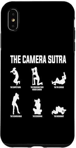 Hülle für iPhone XS Max Lustige Kamera Sutra Fotograf Fotografie Geschenk