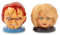 Child's Play Chucky and Tiffany Ceramic Salt and Pepper Shaker Set