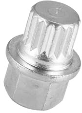 Hihaha ABC6/17PT Anti Theft Wheel Lock Lug Nut Screw for VW for Audi Durable Material
