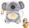 DTXYBC Schlummer Koala Kuscheltier, Otter Kuscheltier mit Atembewegung und Musik, Schlummer Koala Kuscheltier mit Herzschlag, Schlummer Otter Kuscheltier, für Junge Mädchen
