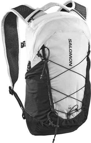 Salomon Unisex Xt 10 Rucksack (1 Stück), Mehrfarbig (Weiß/Schwarz), Eine Größe, Rucksack, Rucksack