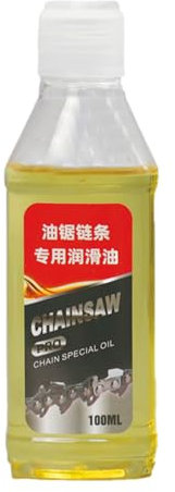 Lubrifiant À L'huile De Scie À Chaîne 100ml | Huile De Lubrification Pour Tronçonneuse Résistante La Rouille Et Aux Températures Extrêmes Compatible Avec Les Outils Jardinage