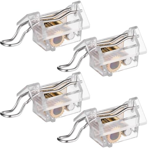 POPETPOP 4-Pack Venetian Blind Cord Lock Mechanism – Secure Cord Management & Smooth Operation with Rust-Resistant POM Material (1.26 x 0.79 x 0.59 Inches) for Horizontal & Vertical Blinds Replacement