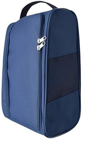 Golf Shoes Bag - 12.2 Inch Golf Shoe Storage Pouch | Waterproof Golfs Shoe Bag,Breathable Shoes Bags, Polyester PVC Sports Carrier for Women, Bowling, Basketball, Gym, Travel, and Outdoor Club