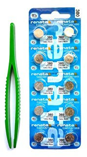 380 SR936W 10 Piles Boutons Renata