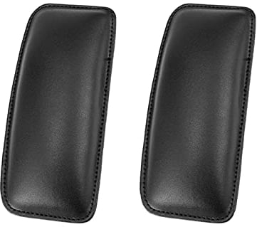 Mount Kumgang 2 Stück Leder Knie Pad, Auto Beinpolster, Autotür-Armlehnenkissen, Auto Armlehnenkissen, für Auto-Innenraum, Auto Innenzubehör, Auto Konsole, Auto Sitzauflage