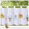 heimtexland ® Scheibengardine Kinderzimmer Fensterdekoration HxB 45x120 cm Kind Baby Deko Gardine Typ757 Bären