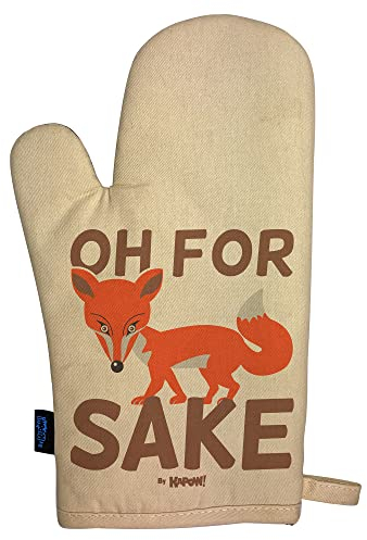 For Fox Sake Funny Oven Glove