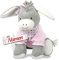 LALALO Sterntaler Kuscheltier Sternchen Emmi Girl mit Namen personalisiert (Bestickt), Niedliches Schmusetier für Mädchen, Plüschtier Stofftier für Babys Kinder