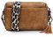 JANZORE Women CrossBody Bag Camera Handbag Shoulder Bag Small Multipurpose Vegan Leather Casual Fashion Cross body Bag Three Compartment Strap Wide Satchel with Tassel key Ring