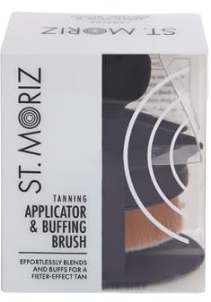 St Moriz Self Tan Applicator Blending Brush | For Face, Body & Hard to Reach Areas | Streak-Free Airbrush Finish | Use with Any Fake Tan