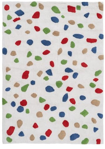 Kinderteppich Maui Baumwolle 160 x 120 cm