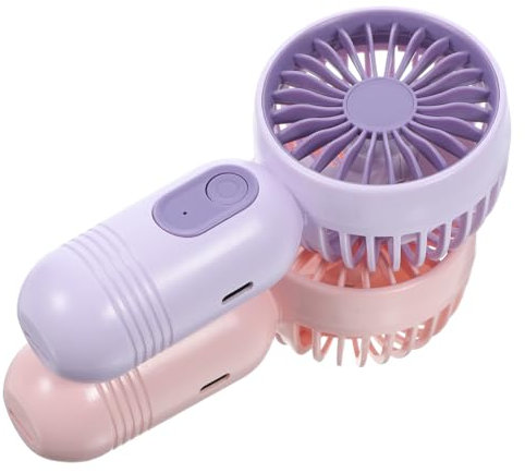 Ciieeo Charging Mini Fan Small Hand Held Fan for Desk Personal Outdoor Use Summer Cooling
