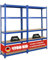 PROREGAL Mega Deal 2X Kellerregal Gorilla | HxBxT 180x90x40cm | Fachlast 175kg | Blau | Garagenregal Schwerlastregal Werkstattregal Lagerregal Steckregal