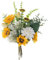 XD MEXL Sonnenblumen-Hochzeitsstrauß, realistische Seide, künstliche Sonnenblume und Tulpen, Blumenstrauß, Arrangement, künstlicher Sonnenblumen-Brautstrauß für Zuhause und Party, Tischdekoration