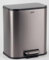 5five - poubelle en inox finition mat 50l