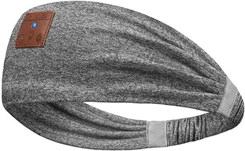 YiYunTE Bluetooth Sleep Eye Mask Headphones, Noise Cancelling Sleep Headphones Headband, Sleep Earphones Headband for Side Sleeping Sports, Gadgets Gifts for Women Men Relaxation Meditation