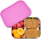 BREADL Edelstahl Brotdose, Feste Trennwand und 3 Fächer, Silikondeckel, Rostfrei, Spülmaschinenfest, Kleine 1000ml Lunchbox und Brotzeitbox aus lebensmittelechtem Metall für Kinder und Erwachsene