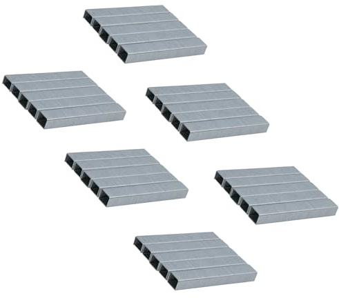 8mm Heavy Duty Thin Type Staple Pins for Stapler Staple Gun 6000 Pack