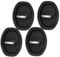 VINTORKY 4pcs Silicone Door Latch Protective Cover Set Car Door Lock Protector for Quiet Closing Anti and Vibration Dampening Compatible with Most Cars and SUVs