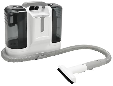 Tragbarer Nass Trocken Polsterreiniger Gerät 380-450W, Waschsauger-Teppichreiniger 240V, Freistehender Waschwassertank 1.8L, für Teppiche für Sofas, Teppiche und Haustierunterlagen