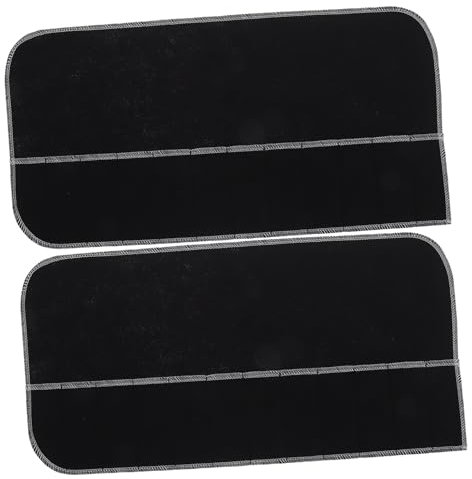 Alipis Silver Protector Bags: 2PCS Anti Tarnish Silverware Storage Cloth Roll with White Ribbon - Flatware Protector Organizer for for Home Kitchen Cutlery Utensils Camping