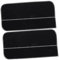 Alipis Silver Protector Bags: 2PCS Anti Tarnish Silverware Storage Cloth Roll with White Ribbon - Flatware Protector Organizer for for Home Kitchen Cutlery Utensils Camping