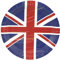 Union Jack Paper Plates 18cm – 96 Pack (16 x 6) – Bulk British Flag Plates for VE Day, Royal Events, Eurovision & Olympic Celebrations