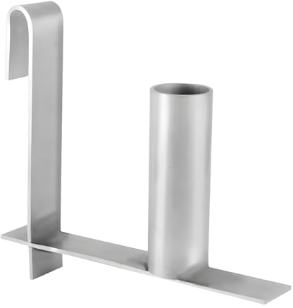Metall PVC Sichtschutz Rollhilfe Haken, Anti Sicht Gürtel Rollen Hilfshaken, Rostfrei Metall Abrollhilfe Haken, Doppelstabmattenzaun Zubehör für PVC Garten Sichtschutz Zaunfolie