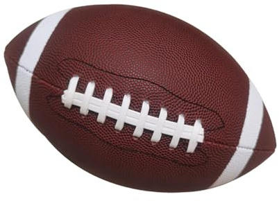 lopituwe Zuverlässiger American Football Ball in offizieller Größe für Standardwettkämpfe. Bietet komfortablen Griff für Training und Spiele, Größe 6