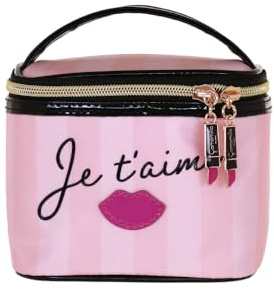Camomilla Milano Beauty Case Donna, Poliestere, Collezione Be Chic, Misura XS, Colore Rosa