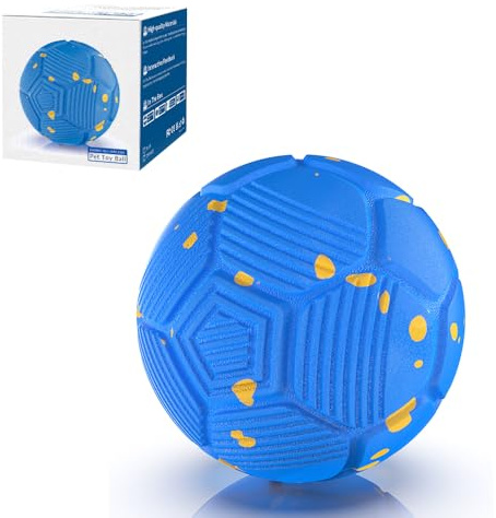 Interactive dog toys ball: 3 intelligent sports modes, touch activated wake-up, automatic bounce/roll - suitable for medium to large dogs, can be used indoors/outdoors