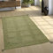 Paco Home Designer Teppich Webteppich Kelim Handgewebt 100% Baumwolle Modern Meliert Grün, Grösse:120x170 cm