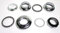 BEMATRIX Serie Sterzo a Filetto Standard 1 (25,4mm) Ideale Bicicletta Pieghevole - Graziella - Epoca - Mountain Bike - CROMATA