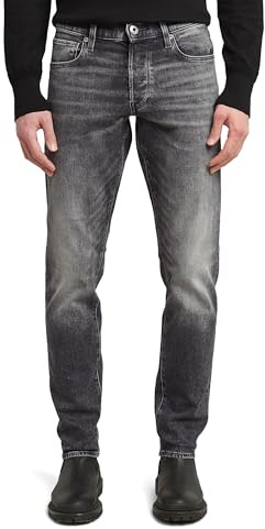G-STAR Homme Jean 3301 Regular Tapered, Gris (faded bullit 51003-C293-B466), 29W / 34L