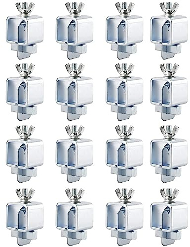 Toolly 16 Pack Butt Welding Clamps - Small Welding Clamps Auto Body Panel Clamps for Edge to Edge Welding