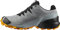 Salomon Herren Speedcross Gore-tex Trailrunning-Schuhe, Monument Black Saffron, 44 EU