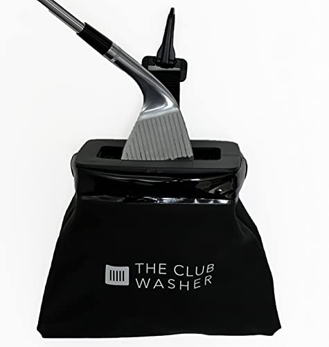 The Club Washer The Golf Club Washer, Black