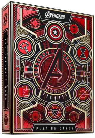 Avengers - The Infinity Saga (Spielkarten) Red Version