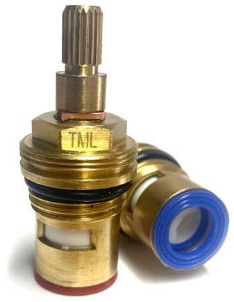 Tap Cartridge Pair Compatible with Grohe Basin Kitchen Taps Parts 45883000 45882000 Allure Ambi Atrio Concetto Carbodur Eurostyle