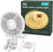 RGH LIGHTING Motion Sensor Led Strip Lights 5 Meters, 3000K Warm White Led Light Strip, 2 Activated Modes Led Tape Lights for Cabinet Kitchen Living Room Bedroom Stair Conservatory Garage and Bar