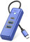 Orico Hub USB C de 3 Puertos Con 2 USB A y 1 C Para Portátiles, Teléfonos Móviles, Tabletas - Cable de 0.15m Compatible Con Mac OS 10.x y Superior, Linux, Android, Azul